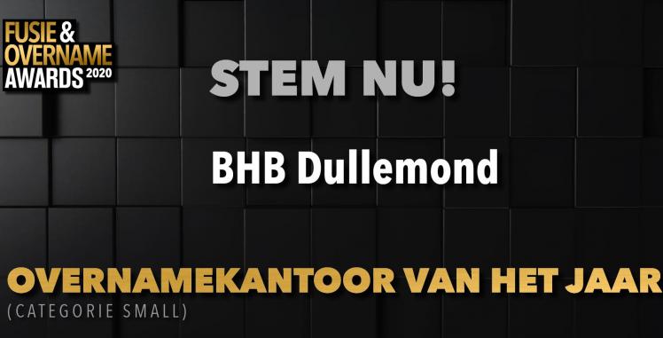 Nominatie overnamekantoor 2020